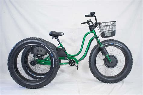 Pin on Electric Fat Tire Trike Adult Tricycle GREEN APPLE