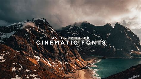 6 Cinematic Fonts by Lukas Eriksen - Free download on ToneDen