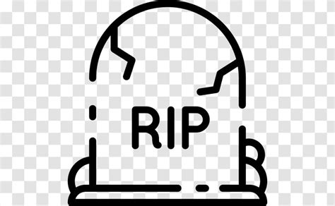 Transparency Clip Art Headstone - Rest In Peace - Rip Download Transparent PNG