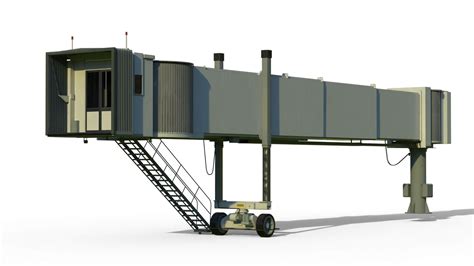 Airport Jetway - 3D Model by citizensnip