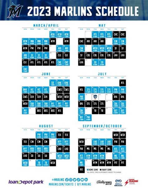 Marlins Game Schedule 2024 - Bobby Christa