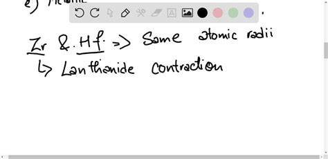 SOLVED:What is meant by the term lanthanide contraction? What ...