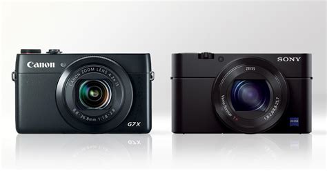 Canon Powershot G7 X vs. Sony Cyber-shot RX100 III