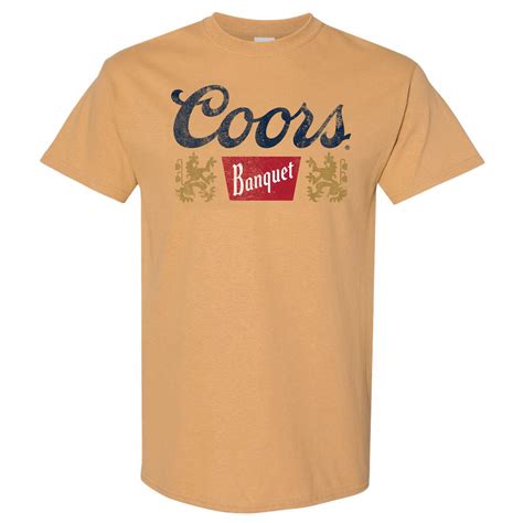 Coors Banquet Classic Logo Gold Colorway T-Shirt