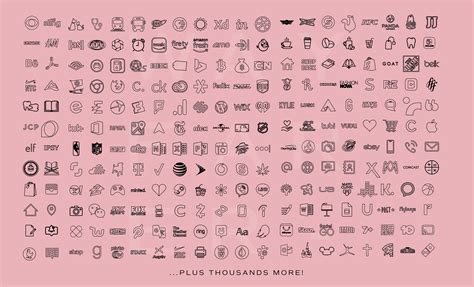 10000 Ios 15 App Icons Pink Aesthetic Iphone Ios 14 | Etsy