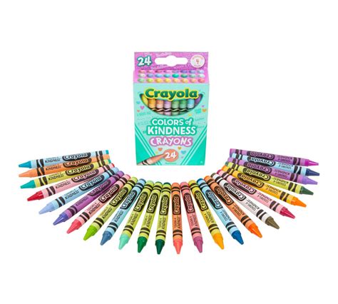 Colors of Kindness Crayons, 24 Count | Crayola