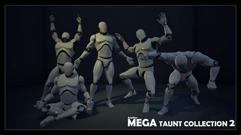 LEAKED GAME ASSETS - Mega Taunt Animation Pack