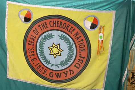 Large “Seal of the Cherokee Nation” Flag