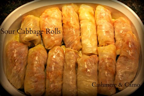 Ukrainian Sour Cabbage Rolls