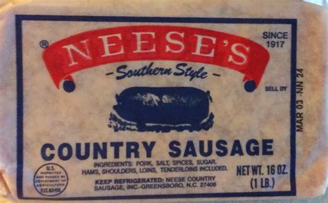 100 NC Icons: Number 33 - Neese's Sausage