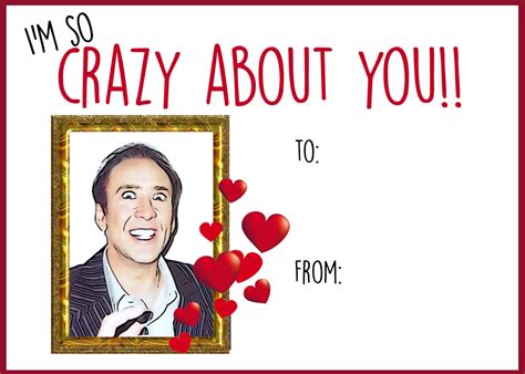 You're a National Treasure Instant Download Printable Nicolas Cage Birthday Card Digital Card ...