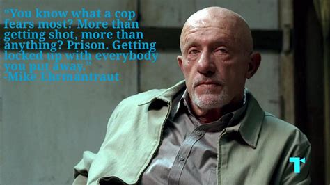 You know what a cop fears most?... -Mike Ehrmantraut Better Call Saul. [1280 x 720] | Better ...