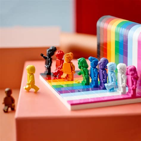 Lego launches rainbow figurines to celebrate the LGBTQI+ community