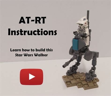 Custom AT-RT Instructions | Lego star wars sets, At rt, Lego projects