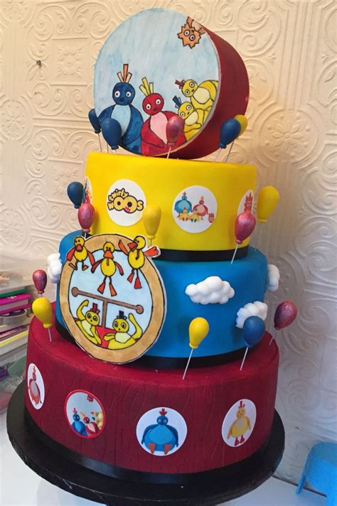 Twirlywoos cake i made for my daughter | Birthday cake kids, Birthday ...