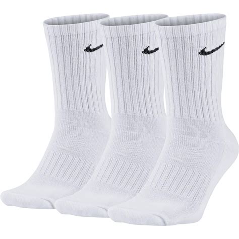 Nike Cotton Cushion Crew Sock (3 Pairs) - White - Tennisnuts.com