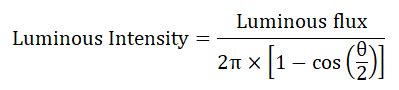 What is Luminous Intensity of an LED Source? - GoPhotonics.com