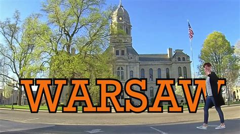 Tour beautiful downtown Warsaw, Indiana! - YouTube