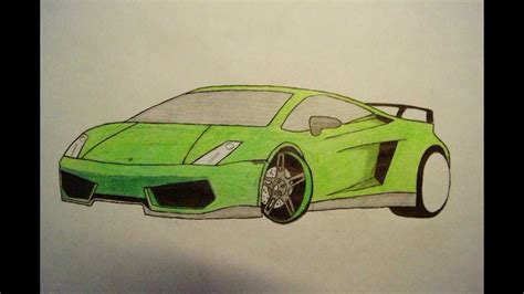 HOW TO DRAW A LAMBORGHINI - YouTube