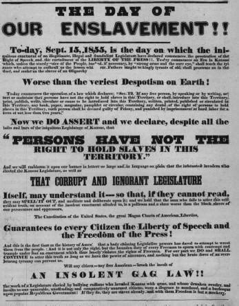 Kansas-Nebraska Act 1854 | Definition, Summary & Significance - Video & Lesson Transcript ...