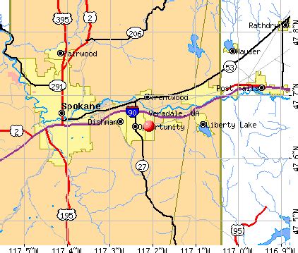 Veradale, Washington (WA 99037) profile: population, maps, real estate, averages, homes ...