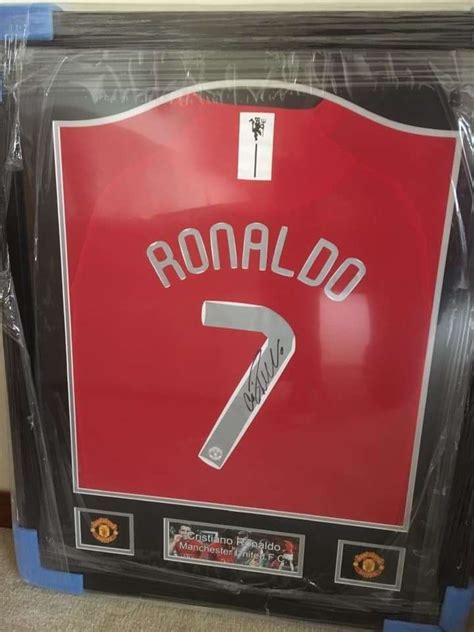 Ronaldo Manchester United signed shirt has been donated to The Big ...