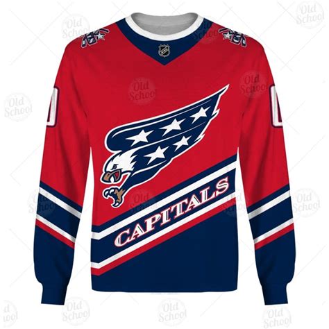 Personalize NHL Washington Capitals 2021 Reverse Retro Alternate Jersey ...