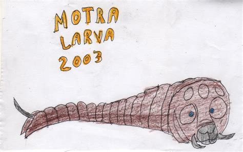 Mothra Larva 2003 by kaijukinggodzilla15 on DeviantArt