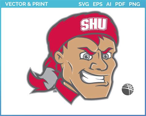 Sacred Heart Pioneers - Mascot Logo (2004) - College Sports Vector SVG ...