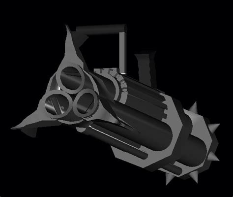 cannon gun 3d model