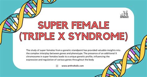 Super Female (Triple X Syndrome) | Anthroholic