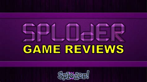 Sploder Game Reviews: Episode 77 - YouTube