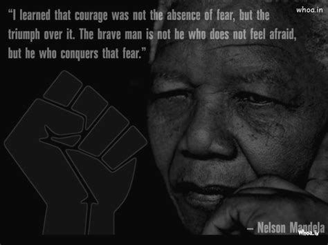 Nelson Mandela Quotes On Fear