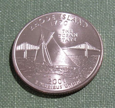 2001D Rhode Island state quarter - For Sale, Buy Now Online - Item #139768