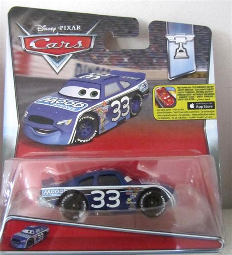 Disney Cars Mood Springs / Chuck Armstrong Piston Cup Racer 33 Diecast Toy Rare | eBay