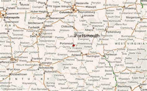 PORTSMOUTH MAP - TravelsFinders.Com