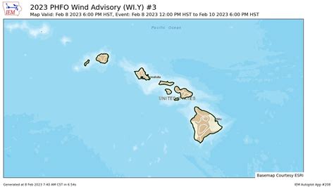 NWS Alerts for Anyone on Twitter: "HFO continues Wind Advisory (41 ...