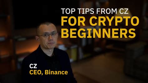 Binance on Twitter: "New to the crypto space? @cz_binance provides his ...