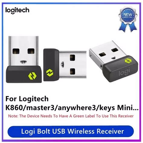 Original NEW Logitech Logi Bolt USB Wireless Receiver Logi Bolt Dongle ...