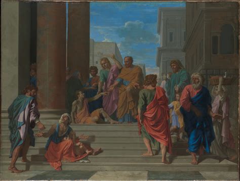 Nicolas Poussin | Saints Peter and John Healing the Lame Man | The Metropolitan Museum of Art