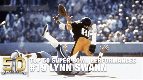 #19: Lynn Swann SB X Highlights | Cowboys vs Steelers | Top 50 Super ...