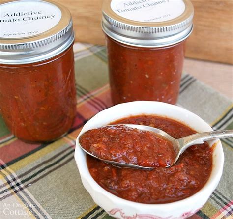 Addictive Tomato Chutney: Updated to Use Less Sugar - An Oregon Cottage