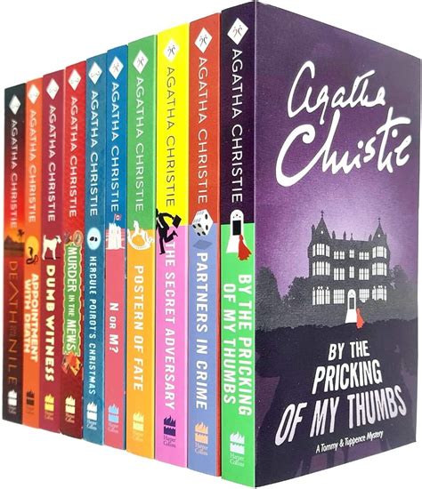 Agatha Christie Hercule Poirot & Tommy And Tuppence Series Collection ...