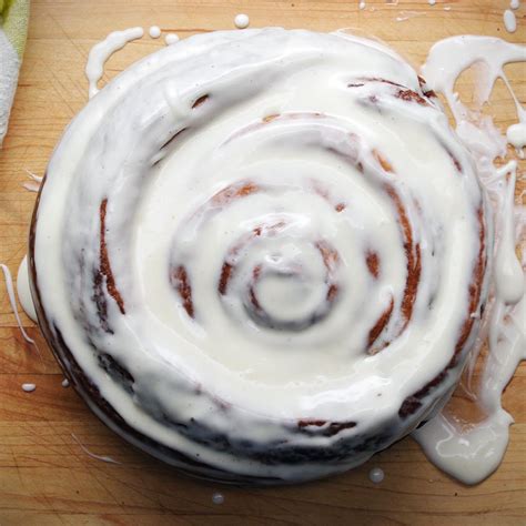 Giant Cinnamon Roll Recipe by Tasty