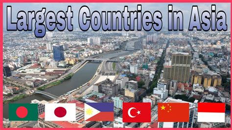 Top 10 Largest Countries in Asia by Population - YouTube