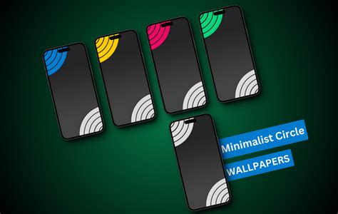 Minimalist Circle Colorful Wallpapers