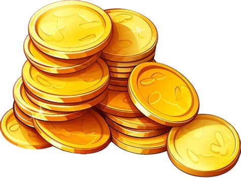 Illustration gold coins | Premium AI-generated PSD