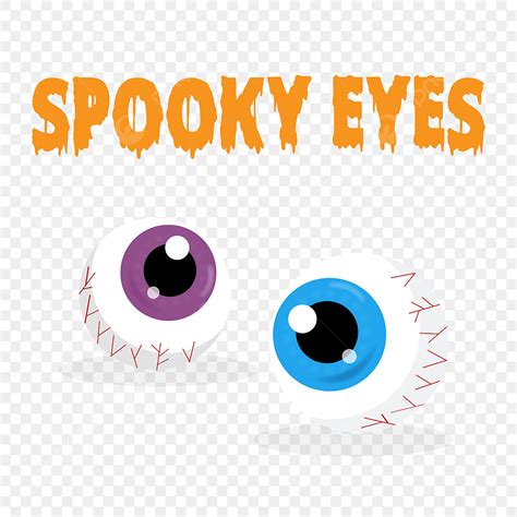 Halloween Spooky Eyes Clipart Hd PNG, Spooky Eyes Horror Clipart Vector Png Element, Spooky Eyes ...