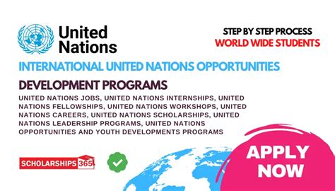 United Nations | Scholarships | Jobs | Internships | Workshops