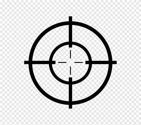 Reticle Shooting target, angle, logo png | PNGEgg